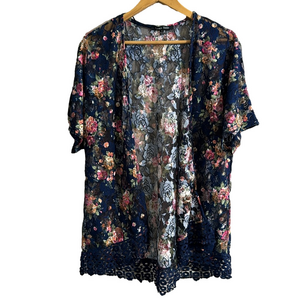 Sweet Rain Floral Cardigan NWT